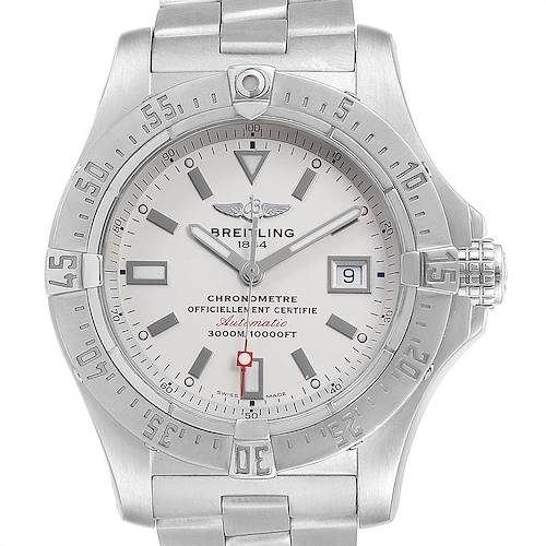 Photo of Breitling Aeromarine Avenger Seawolf Silver Dial Mens Watch A17330
