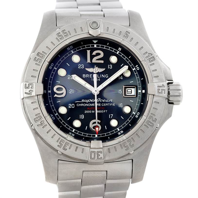 Breitling Aeromarine Superocean Steelfish Watch A17390 | SwissWatchExpo