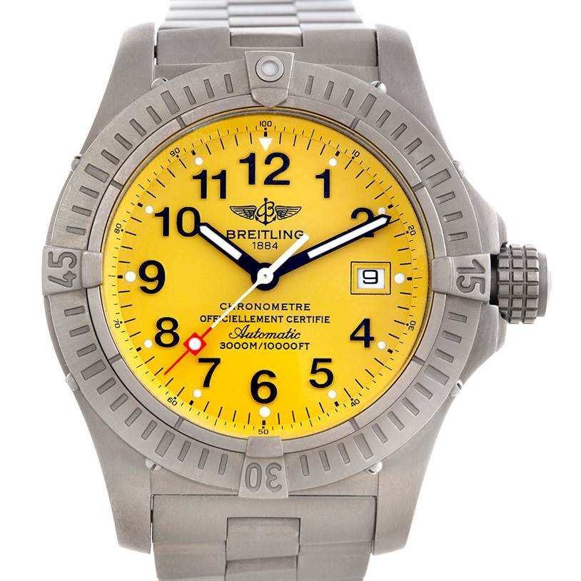 Breitling best sale seawolf titanium