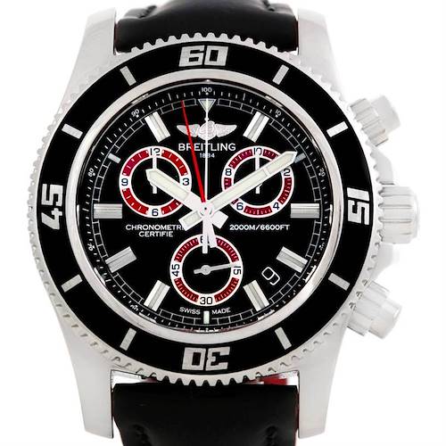Photo of Breitling Superocean Chronograph Rubber Strap Watch M2000 A73310