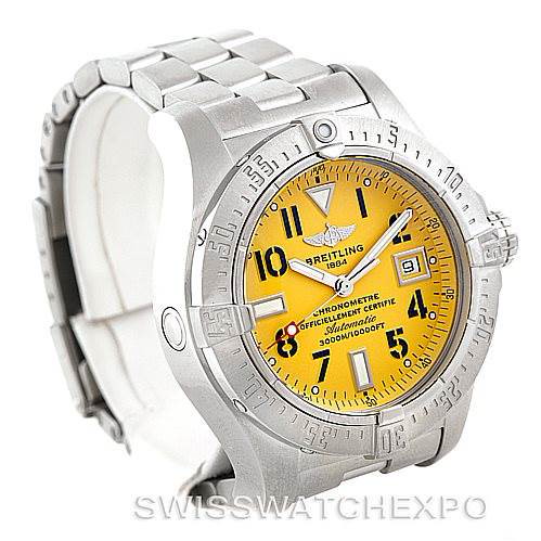 Breitling Aeromarine Avenger Seawolf Men's Watch A17330 SwissWatchExpo