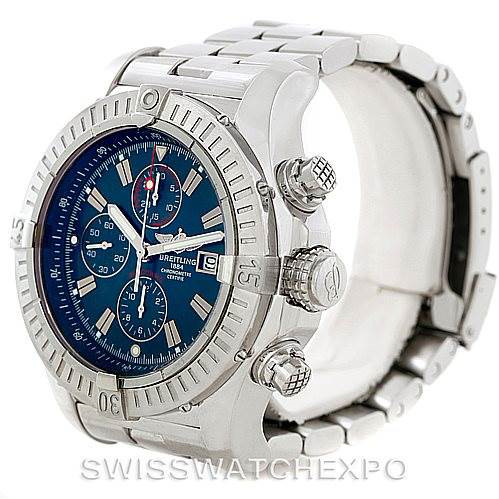 Breitling Aeromarine Super Avenger Steel Watch A13370 SwissWatchExpo