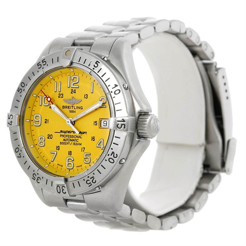 Breitling Aeromarine Superocean Professional Watch A17345 SwissWatchExpo