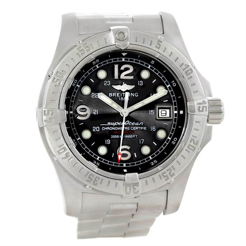 Breitling Aeromarine Superocean Steelfish Watch A17390 | SwissWatchExpo