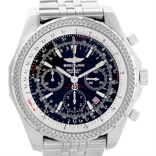 Pre-owned Breitling Bentley Flying B Automatic Diamond Men's Watch R28362, Automatic Movement, Diamond Set 18kt Rose Gold Strap, 40 mm Case in Gold /