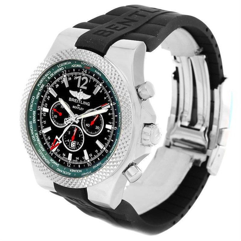 Breitling Bentley GMT Limited Edition Watch A4736254/B919 Unworn SwissWatchExpo