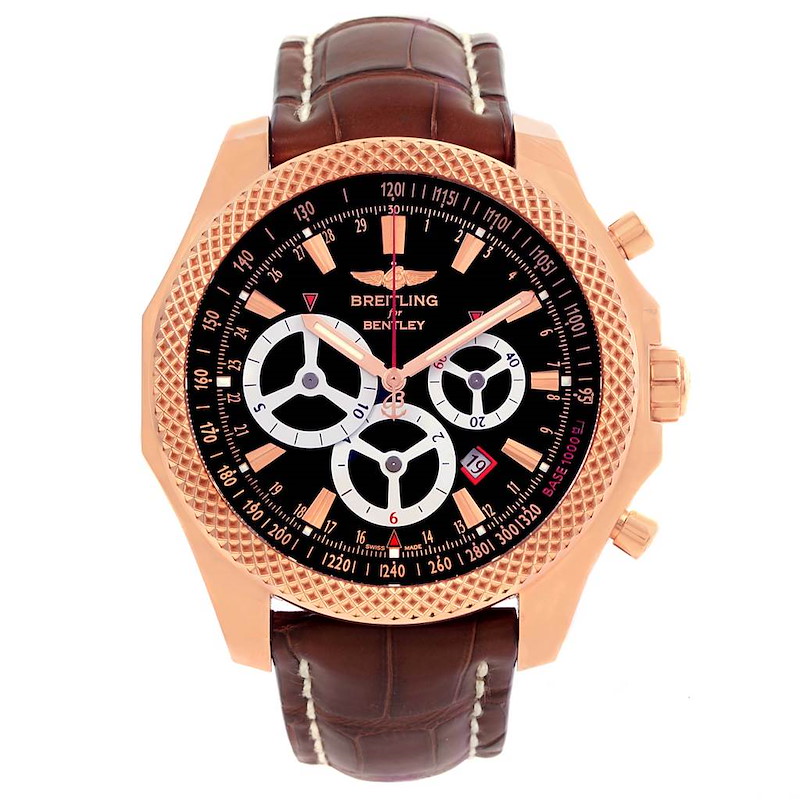 Breitling Bentley Barnato Rose Gold Limited Edition Watch R2536624/BB10-761P SwissWatchExpo