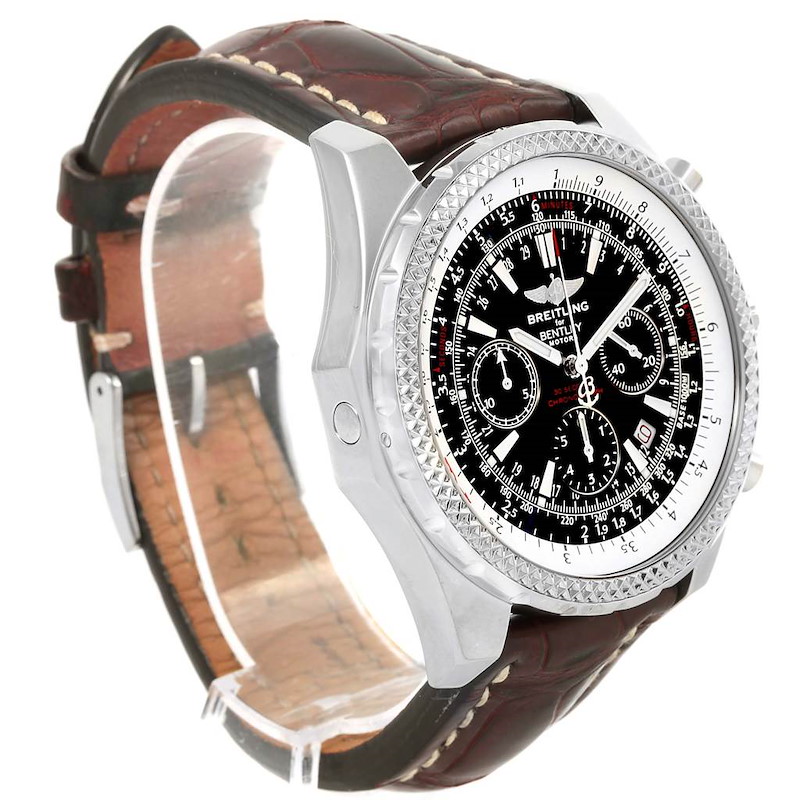 Breitling Bentley Motors Chronograph Black Dial Mens Watch A25362