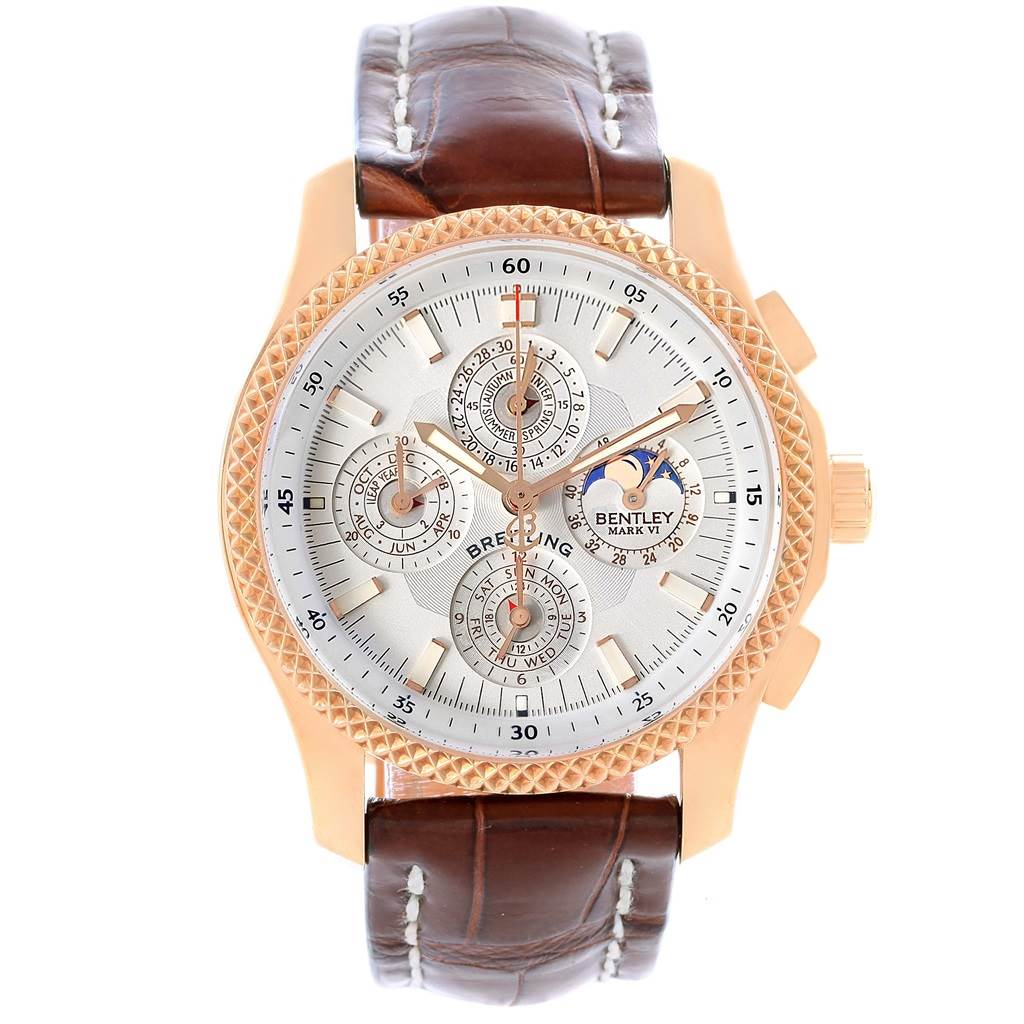 Breitling Bentley Mark VI 29 Complications Rose Gold LE Watch H29363 ...