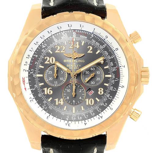 Photo of Breitling Bentley Le Mans Chrono Yellow Gold Limited Edition Watch K22362