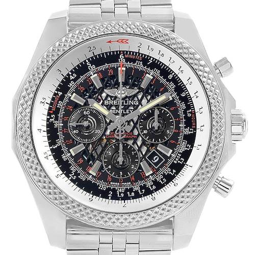 Photo of Breitling Bentley B06 Black Dial Chronograph Watch AB0612 Box Papers