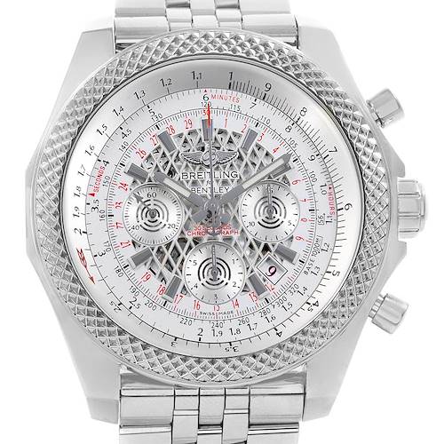 Photo of Breitling Bentley B06 Silver Dial Chronograph Watch AB0611 Box Papers