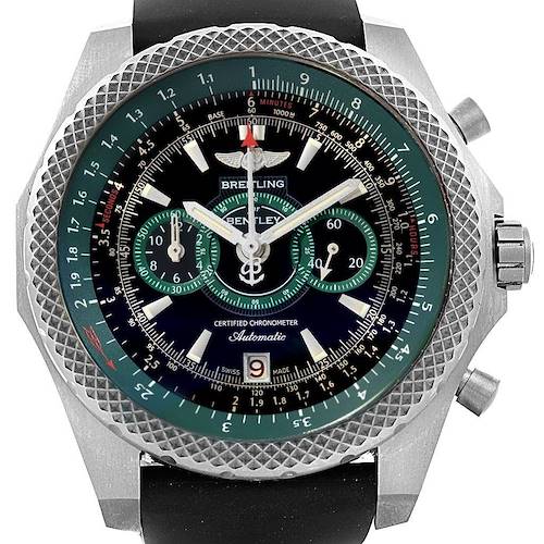 Photo of Breitling Bentley Super Sports Black Green Limited Edition Watch E27365
