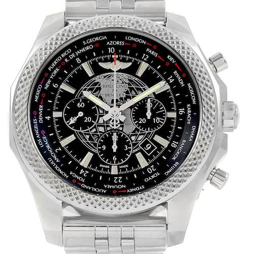 Photo of Breitling Bentley GMT B05 Unitime Black Dial Mens Watch AB0521