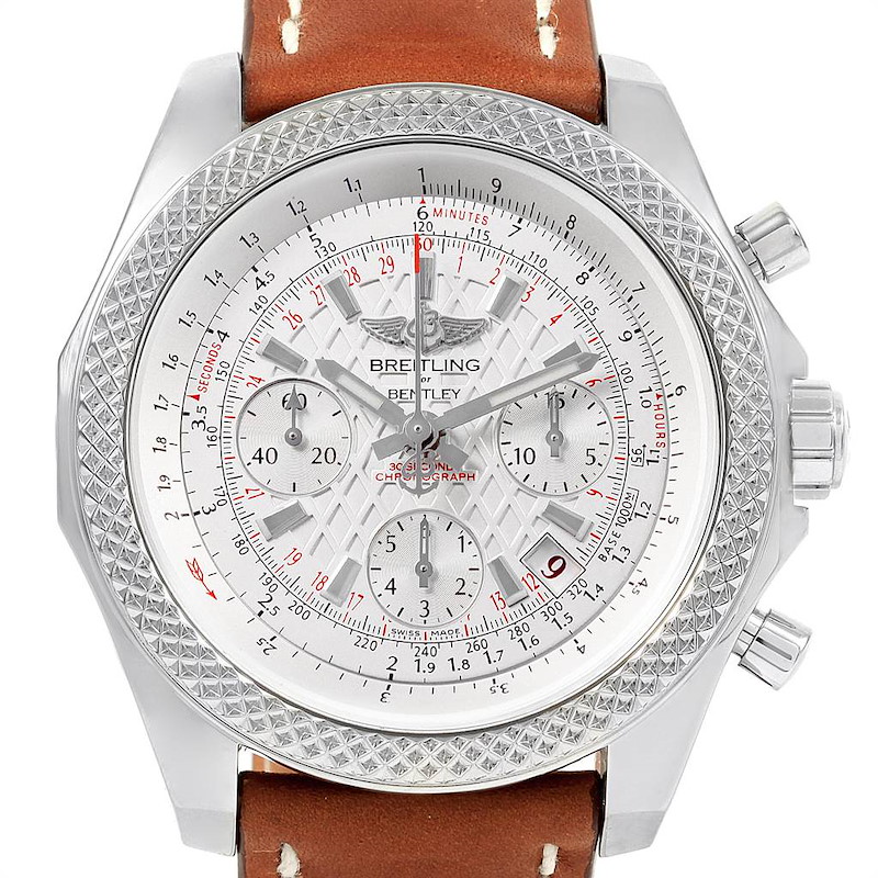 Breitling Bentley B06 Silver Dial Chronograph Watch AB0612 Unworn SwissWatchExpo