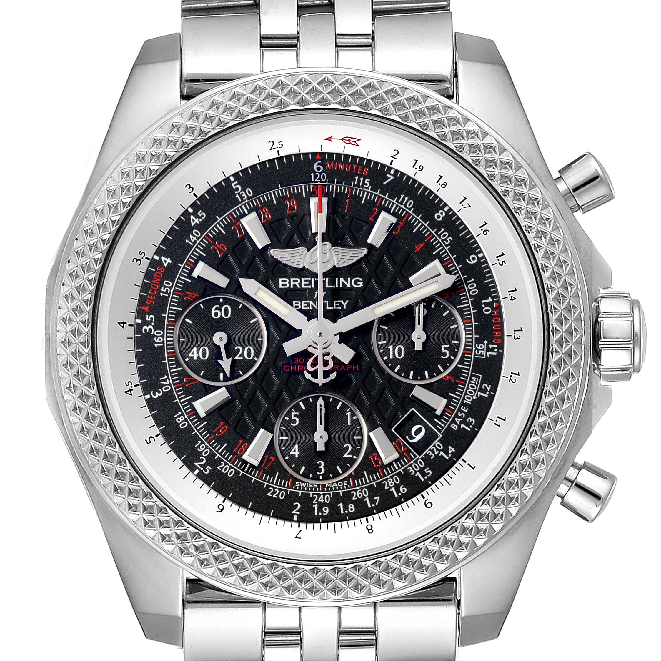 chronograph watch case