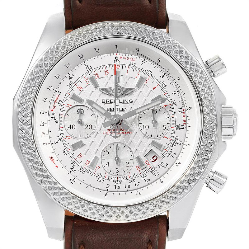 Breitling Bentley B05 Unitime Silver Dial Mens Watch AB0612 Box Papers SwissWatchExpo
