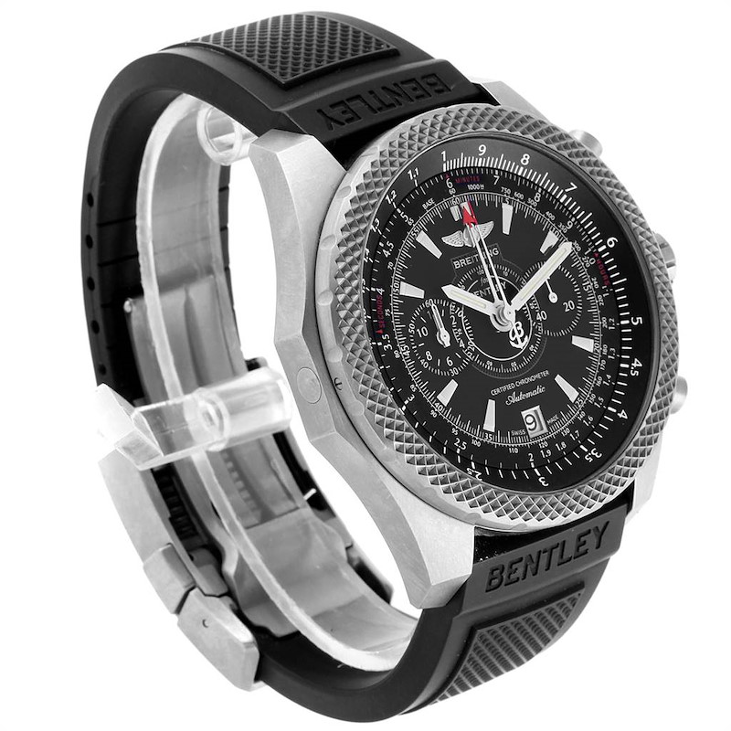 Breitling bentley sale rubber strap