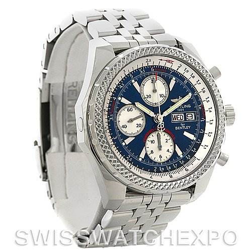 Breitling Bentley Motors GT Blue Dial Watch A1336212/c649 SwissWatchExpo