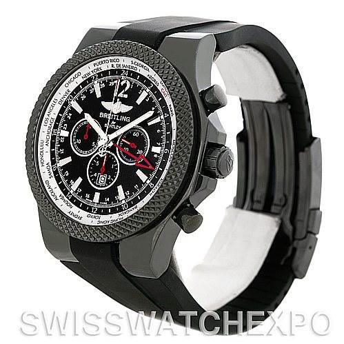 Breitling Bentley GMT Midnight Carbon Watch M47362 LE 149/150 SwissWatchExpo