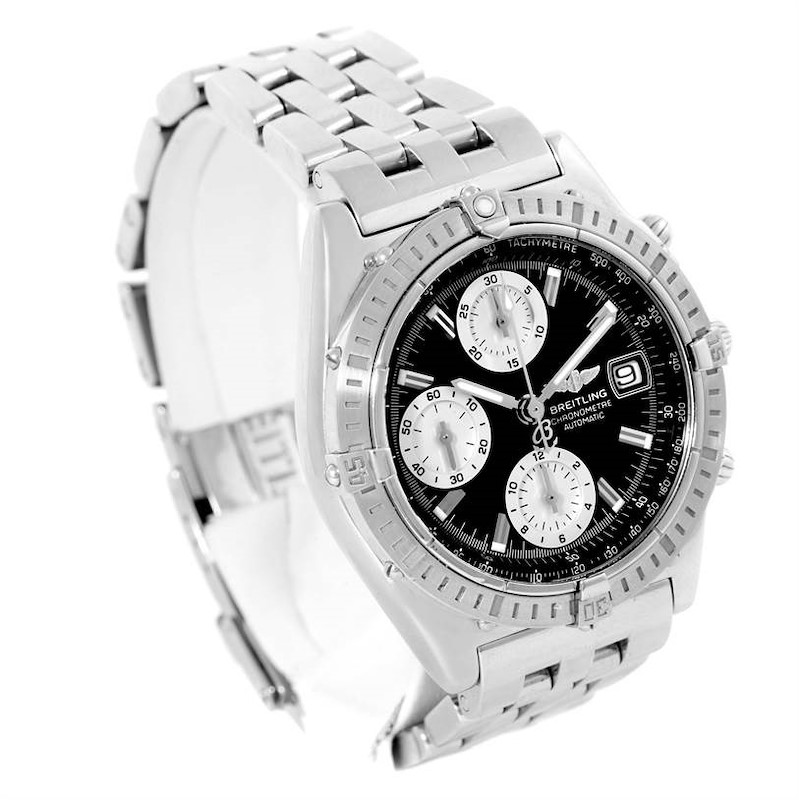 Breitling Chronomat Automatic Stainless Steel Mens Watch A13352 SwissWatchExpo