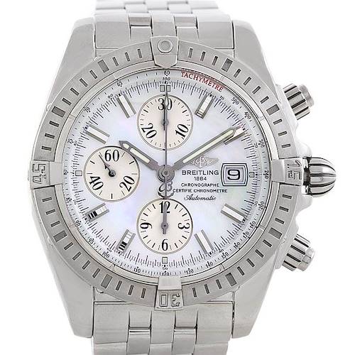 Photo of Breitling Chronomat Evolution Steel Mens Watch A13356