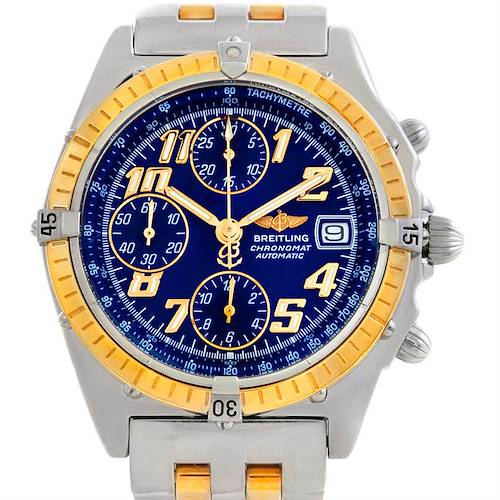 Photo of Breitling Windrider Chronomat Steel and 18K Yellow Gold Watch D13050