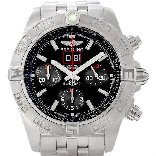 Photo of Breitling Chronomat Blackbird Mens Watch A44360 Limited Edition