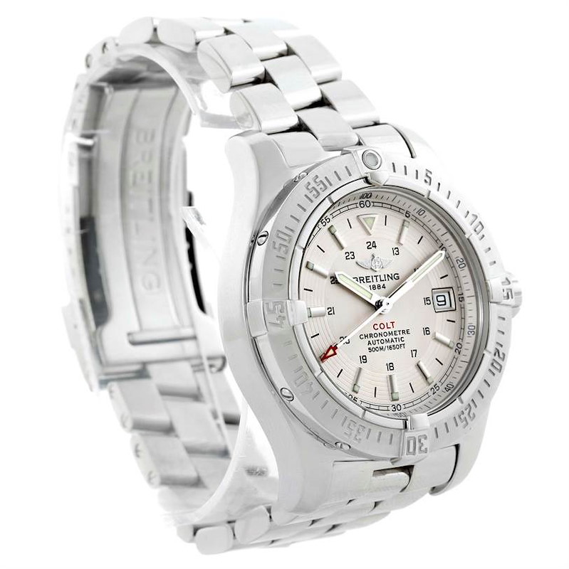 Breitling Colt Automatic Stainless Steel Mens Watch A17380 | SwissWatchExpo