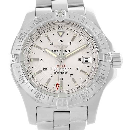 Photo of Breitling Colt Silver Dial Stainless Steel Automatic Mens Watch A17380
