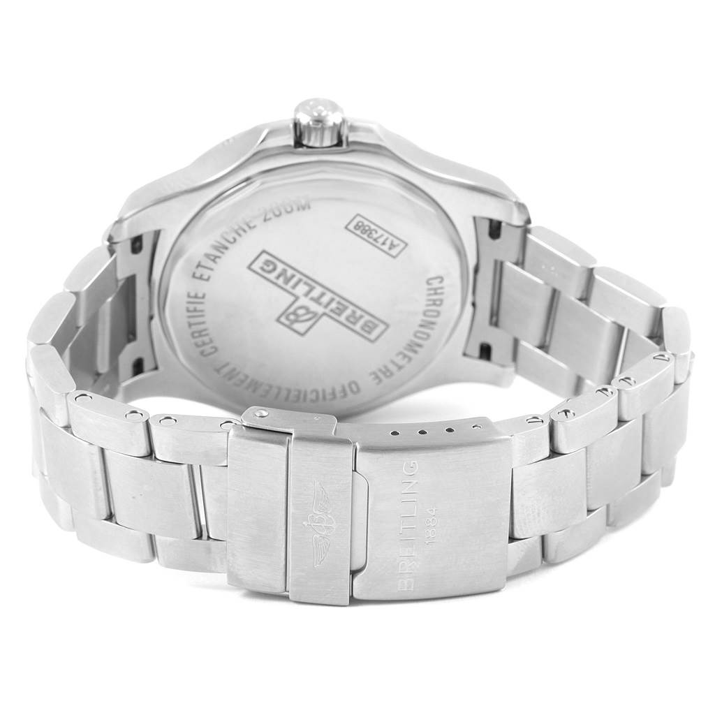 Breitling Colt Blue Dial Automatic Stainless Steel Mens