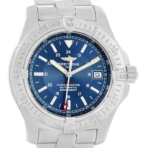 Photo of Breitling Colt Blue Dial Automatic Steel Mens Watch A17380