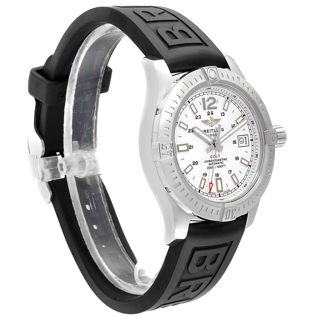 breitling colt white face