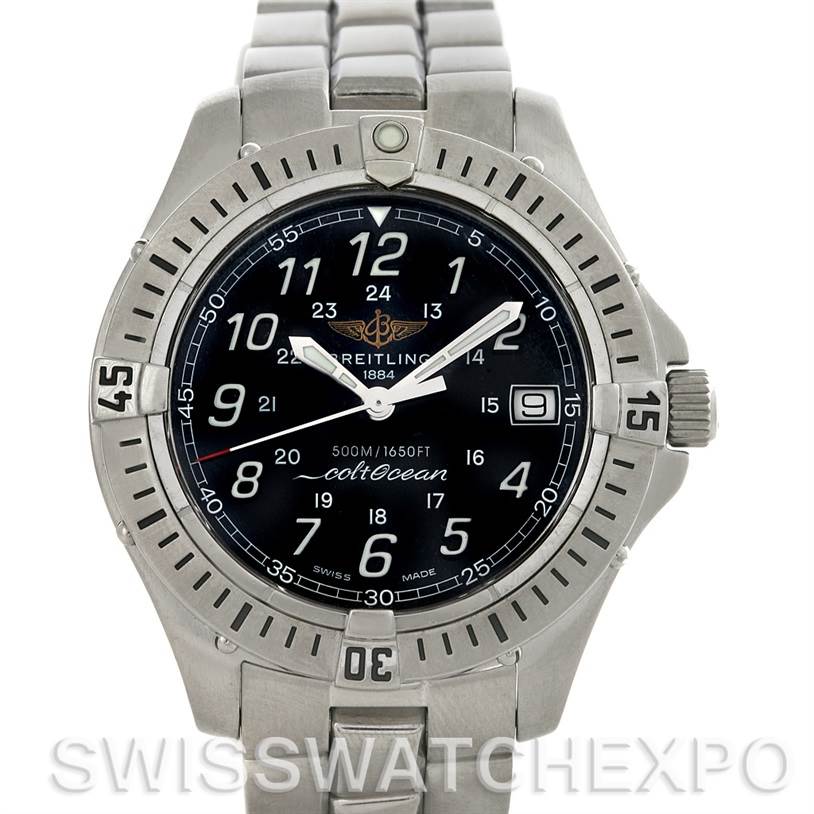 Breitling Colt Stainless Steel Mens Watch A64350 | SwissWatchExpo
