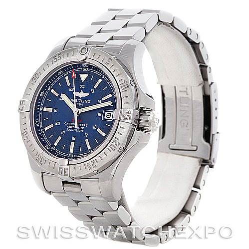 Breitling Colt Automatic Stainless Steel Mens Watch A17380 SwissWatchExpo