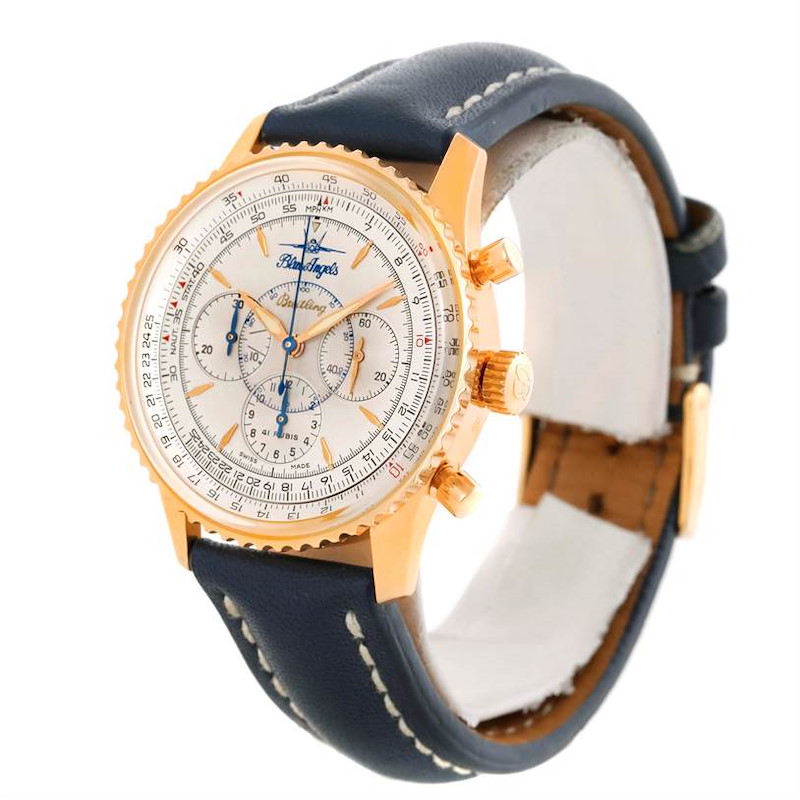 Breitling Navitimer 18K Yellow Gold Limited Edition Watch H30030 SwissWatchExpo