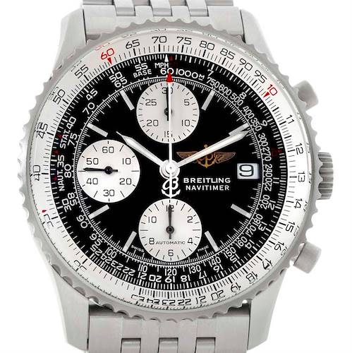 Photo of Breitling Navitimer Fighter Automatic Chronograph Steel Watch A13330