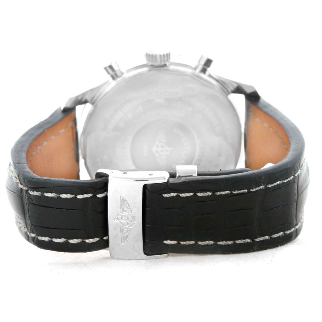 Breitling Navitimer World Chronograph GMT Steel Watch A24322 ...