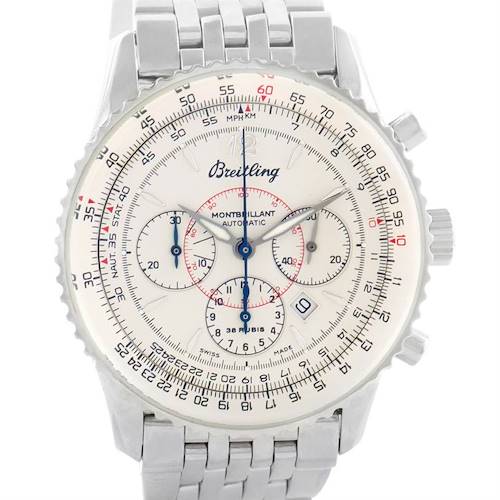 Photo of Breitling Navitimer Montbrilliant Chronograph Steel Mens Watch A41330