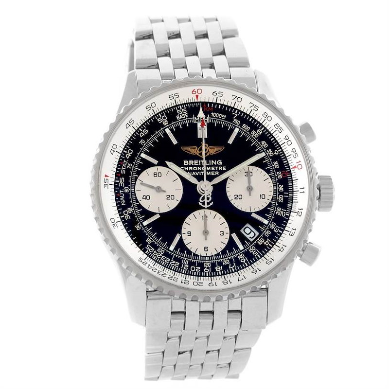Breitling Navitimer A23322用SSブレースレット 41mm Breitling Navitimer Chronograph Stainless Steel