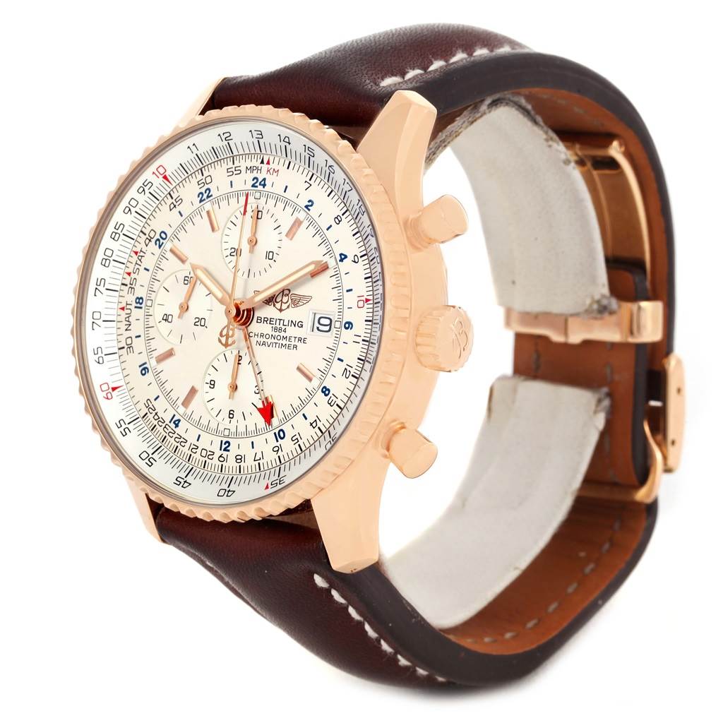 Breitling Navitimer Rose Gold R24322 Stock 13673P SwissWatchExpo