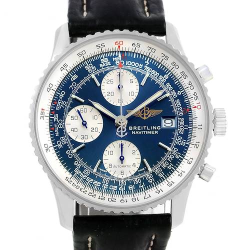 Photo of Breitling Navitimer II Automatic Steel Blue Dial Mens Watch A13322