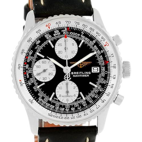 Photo of Breitling Navitimer II Automatic Steel Black Dial Mens Watch A13322