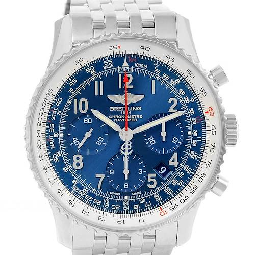 Photo of Breitling Navitimer 01 Blue Dial Automatic Limited Edition Watch AB0121