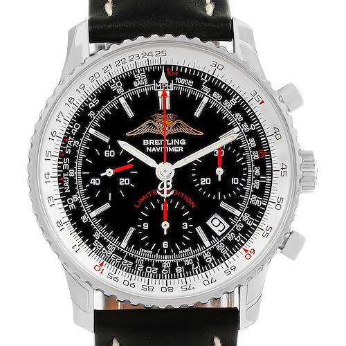 Photo of Breitling Navitimer AOPA Black Dial LE Mens Watch A23322 Unworn