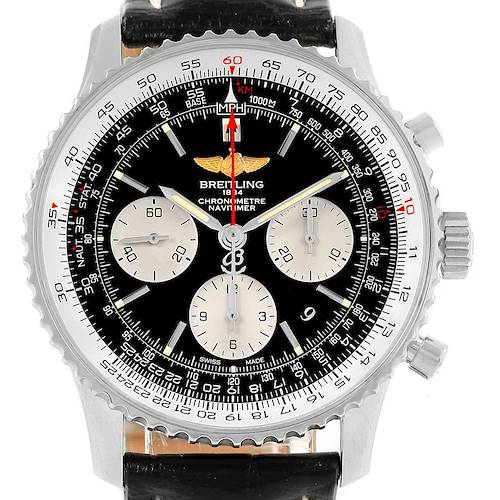Photo of Breitling Navitimer 01 Black Dial Automatic Steel Mens Watch AB0120