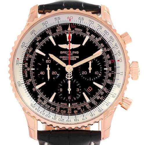 Photo of Breitling Navitimer Rose Gold Limited Edition Watch RB0127 Unworn