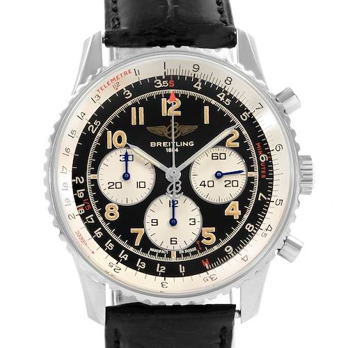 Photo of Breitling Navitimer 92 Black Dial Steel Mens Watch A30022