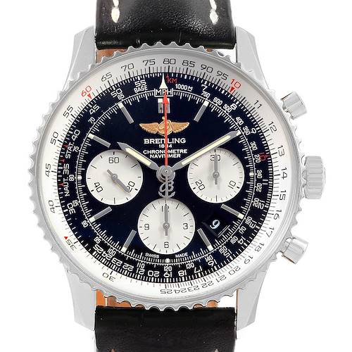 Photo of Breitling Navitimer 01 Black Dial Automatic Mens Watch AB0120