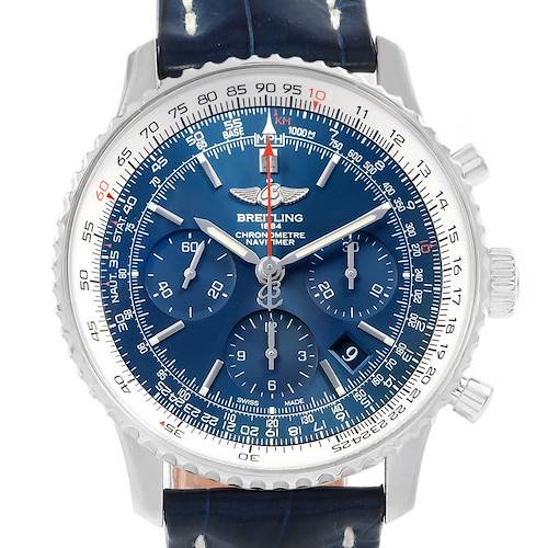 Photo of Breitling Navitimer Blue Sky LE 60th Anniversary Mens Watch AB0125